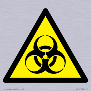 W009 Warning: Biological hazard
